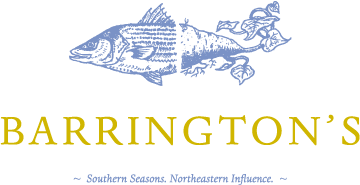 gift card with barrington’s logo and fish-sweet potato icon